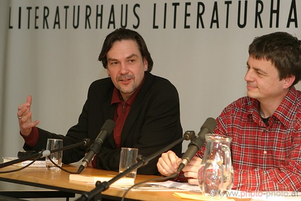 Juri Andruchowytsch und Radek Knapp (20070209 0039)